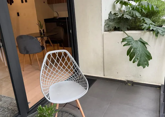 Bc102 Roma Loft With Balcony, Fast Wifi & Terrace * Mexiko-Stadt